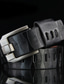levne Pánské opasky-pánský pásek na denní nošení stříbrný pásek jednobarevný vintage styl pásek s jednoduchým designem