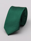 billige Slips og sløyfer til herrer-klassisk tilfeldig tilfeldig slank ensfarget halsslips smalt slips 5 cm ensfarget forretningsdress slips formell kjole tilbehør kontorfest