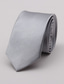 זול עניבות ועניבות פרפר לגברים-גברים קלאסיים מזדמנים דקים צווארון רגיל עניבה צרה עניבה צר 5 ס&quot;מ חליפות עסקים בצבע אחיד עניבה עניבה אביזרי שמלה רשמית מסיבת משרד