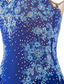 abordables Robes de Patinage Artistique-Robe de Patinage Artistique Femme Fille Patinage Robes Tenue Violet Jaune Vieux rose Patchwork Fleur Maille Spandex Compétition Tenue de Patinage Fait à la main A Bijoux Strass manche longue Patinage