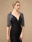 cheap Wedding Guest Wraps-Half Sleeve Shrugs Chiffon Wedding / Party / Evening Women&#039;s Wrap With Cascading Ruffles/Wedding Guest dress to impress