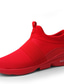 Χαμηλού Κόστους Ανδρικά Sneakers-Ανδρικά Παπούτσια Αθλητικά Παπούτσια Παπούτσια άνεσης Αθλητικό Καθημερινό Αθλητικό Τρέξιμο Γυμναστική &amp; Cross-training Περπάτημα Δίχτυ Μαύρο Λευκό Κόκκινο Φθινόπωρο