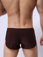 cheap Men&#039;s Briefs Underwear-Men&#039;s Normal Split Solid Colored Boxer Briefs Stretchy Low Rise Sexy Home Sports Home Shorts Comfortable Low Waist Gray S