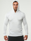 cheap Basic Hoodie Sweatshirts-Men&#039;s Hoodie Sweatshirt Long Sleeve Top Winter Spandex Breathable Quick Dry Soft Gym Workout Running Sportswear Activewear Solid Colored White Black Grey / Stretchy