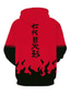 Χαμηλού Κόστους ανδρικά 3d hoodies-εμπνευσμένο από naruto akatsuki hatake kakashi uchiha sasuke ninja hoodie ιαπωνικά anime φορεσιά κινούμενα σχέδια hoodie για γυναίκες / άνδρες