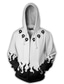 billiga 3d hoodies för män-inspirerad av naruto akatsuki hatake kakashi uchiha sasuke ninja hoodie japansk anime kostym tecknad hoodie för kvinnor / herrar