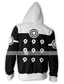 voordelige 3D-hoodies voor heren-geïnspireerd door naruto akatsuki hatake kakashi uchiha sasuke ninja hoodie japanse anime kostuum cartoon hoodie voor dames/heren
