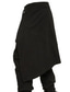 זול מכנסי טרנינג-בגדי ריקוד גברים מוּגזָם מכנסי טרנינג באורך מלא מכנסיים יומי אחיד מותן בינוני שחור M L XL XXL 3XL