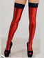 voordelige Glimmend-Zentai-Pakken Sokken en kousen Catsuit Carnavalskostuum Full Body Suit Dames Kousen Sekse Sexy kostuum Kant Latex Kostuum voor Carnaval Maskerade Volwassenen