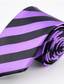 economico Cravatte e papillon da uomo-Per uomo Da ufficio Cravatta A strisce