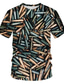 cheap Men&#039;s 3D T-shirts-Men&#039;s T shirt Tee Shirt Designer Summer Graphic Machine Short Sleeve Round Neck Daily Wear Club Print Clothing Clothes Designer Streetwear Exaggerated Green