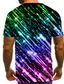 cheap Men&#039;s 3D T-shirts-Men&#039;s T shirt Tee Designer Summer Abstract Short Sleeve Round Neck Daily Wear Club Print Clothing Clothes Designer Streetwear Exaggerated Black