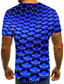 abordables Camisetas 3D de hombre-Hombre Camiseta Camisa Tee Design Clásico Ropa de calle Verano Manga Corta Azul Piscina Amarillo Dorado Rojo Marrón Graphic de impresión en 3D Print Talla Grande Escote Redondo Fin de semana Estampado