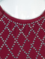 cheap Figure Skating Dresses-Figure Skating Dress Women's Girls' Ice Skating Dress Outfits Burgundy Royal Blue Blue Patchwork Mesh Spandex High Elasticity Practice Professional Competition Skating Wear Handmade Crystal