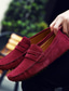 cheap Men&#039;s Slip-ons &amp; Loafers-Men&#039;s Loafers &amp; Slip-Ons Suede Shoes Dress Shoes Moccasin Comfort Shoes Outdoor Daily Walking Shoes Mesh Chiffon Wine Light Brown Green / Blue Fall Spring Summer
