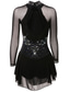 cheap Figure Skating Dresses-Figure Skating Dress Women&#039;s Girls&#039; Ice Skating Dress Outfits Black Mesh Spandex High Elasticity Practice Professional Competition Skating Wear Anatomic Design Quick Dry Handmade Classic Crystal