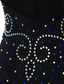 cheap Figure Skating Dresses-Figure Skating Dress Women&#039;s Girls&#039; Ice Skating Dress Outfits Black Mesh Spandex High Elasticity Practice Professional Competition Skating Wear Anatomic Design Quick Dry Handmade Classic Crystal