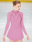 cheap Figure Skating Dresses-Figure Skating Dress Women&#039;s Girls&#039; Ice Skating Dress Outfits Light Yellow White Pink Open Back Mesh Spandex High Elasticity Competition Skating Wear Handmade Ice Skating Figure Skating
