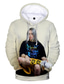 cheap Graphic Hoodies-Inspired by Cosplay Billie Eilish Cosplay Costume Hoodie Pure Cotton Print Printing Fancy Hoodie For Men&#039;s / Women&#039;s