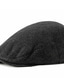 abordables Chapeaux Homme-chapeau de béret de base pour hommes chapeau rayé / casquette plate vintage d&#039;automne conduite casquette de chasse chapeau de gavroche