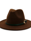 billige Hatte til mænd-Unisex Hat Bøllehat Ensfarvet Sort