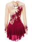 cheap Figure Skating Dresses-Figure Skating Dress Women&#039;s Girls&#039; Ice Skating Dress Outfits Light Purple Yan pink Violet Spandex High Elasticity Practice Skating Wear Handmade Fashion Long Sleeve Ice Skating Winter Sports Figure
