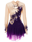 cheap Figure Skating Dresses-Figure Skating Dress Women&#039;s Girls&#039; Ice Skating Dress Outfits Light Purple Yan pink Violet Spandex High Elasticity Practice Skating Wear Handmade Fashion Long Sleeve Ice Skating Winter Sports Figure