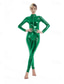 billiga Glansig-Zentai-kostymer Cosplay-kostym Kattdräkt Karnevalsdräkt Helkroppsdräkt Herr Dam Kön Solid färg Latex Spandex Lycra Kostym för Jul Halloween Karnival Vuxna