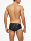 abordables Homme Maillots de bain et Shorts de plage-Homme Slip Imprimer Maillot de bain Fruit Sportif basique Noir / Bikinis / Fond de plage