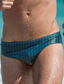 cheap Men&#039;s Swimwear &amp; Beach Shorts-Men&#039;s Swimwear Beach Bottom Bottoms Burkini Normal Swimsuit Print Striped Green Black Blue Bathing Suits Sporty Basic
