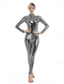billiga Glansig-Zentai-kostymer Cosplay-kostym Kattdräkt Karnevalsdräkt Helkroppsdräkt Herr Dam Kön Solid färg Latex Spandex Lycra Kostym för Jul Halloween Karnival Vuxna