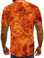 ieftine Tricouri 3D Bărbați-Bărbați Tricou Cămașă Designer Vară Bloc Culoare #D Simulare Mărime Plus Manșon scurt Rotund Zilnic Sport Imprimeu Îmbrăcăminte Îmbrăcăminte Designer De Bază Șic Stradă Maro