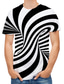 ieftine Tricouri 3D Bărbați-Bărbați Tricou Cămașă Designer Vară Grafic Manșon scurt Rotund Zilnic Imprimeu Îmbrăcăminte Îmbrăcăminte Designer Alb Verde Portocaliu