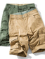voordelige Klassiek-Voor heren Tactische korte broek Cargoshorts Camouflage shorts Zomer korte broeken Effen Kleur camouflage Ademend Multi-Pocket Sport &amp; Outdoor Militair jungle camouflage Zwart