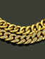 Χαμηλού Κόστους Men&#039;s Trendy Jewelry-Ανδρικά Λευκό Βραχιόλι Κουβανική σύνδεση Ύφανση Μοντέρνο Κράμα Βραχιόλι Κοσμήματα Ασημί / Χρυσό Για Πάρτι / Βράδυ