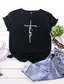 cheap Women&#039;s T-shirts-Women&#039;s T shirt Tee Designer Summer Hot Stamping Graphic Design Letter Short Sleeve Round Neck Daily Print Clothing Clothes Designer Basic Black Pink Yellow