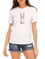 お買い得  レディースＴシャツ-女性用 Tシャツ ダークブラウン パンダ 猫 グラフィック 猫 3D プリント 半袖 日常 ベーシック ラウンドネック XS
