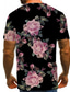 cheap Men&#039;s 3D T-shirts-Men&#039;s T shirt Tee Shirt Designer Summer Floral Graphic Plus Size Short Sleeve Round Neck Daily Weekend Print Clothing Clothes Designer Basic Exaggerated Rainbow