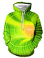 cheap Men&#039;s 3D Hoodies-Men&#039;s Hoodie Pullover Hoodie Sweatshirt Yellow Red Blue Purple Green Hooded Graphic Optical Illusion Daily Going out 3D Print Plus Size Casual Clothing Apparel Hoodies Sweatshirts  Long Sleeve