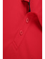 abordables polo clásico-Camisa de golf para hombre Bloque de color Turndown Daily Casual Deportes callejeros Abotonada Manga corta Tops Clásico Negro / rojo Blanco Negro / Verano Cómodo Secado rápido