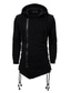 cheap Men&#039;s Jackets &amp; Coats-Men&#039;s Trench Coat Overcoat Peacoat Long Fall &amp; Winter Solid Colored Basic Daily Black