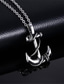 cheap Men&#039;s Trendy Jewelry-1pc Pendant Necklace For Men&#039;s Women&#039;s Anniversary Street Festival Alloy Classic Anchor