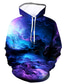 cheap Graphic Hoodies-Men&#039;s Hoodie Graphic Hooded Daily Going out 3D Print Hoodies Sweatshirts Purple Casual Long Sleeve Daily Pullover Hoodies