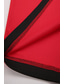 levne klasické polo-pánská golfová košile color block turndown denně ležérní street sport zapínání na knoflíky topy s krátkým rukávem klasická černá / červená bílá černá / léto pohodlné rychleschnoucí
