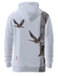 cheap Graphic Hoodies-Men&#039;s Hoodie Sweatshirt Oversized Streetwear Designer Casual Graphic Bird Chinese Style White Print Hooded Daily Weekend Long Sleeve Clothing Clothes Regular Fit / Women&#039;s