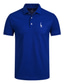 billige klassisk polo-golfskjorte for menn fargeblokk turndown daglig uformelle gatesportsknapper med korte ermer topper klassisk svart / rød hvit svart / sommer behagelig hurtigtørkende