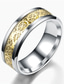 זול Men&#039;s Trendy Jewelry-8 מ&quot;מ טבעת דרקון סלטיק שחור סיבי פחמן לגברים חתונת פסים משופעים (13)
