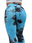 cheap Yoga Leggings &amp; Tights-Women&#039;s Yoga Pants Scrunch Butt Seamless Jacquard Tummy Control Butt Lift Breathable High Waist Fitness Gym Workout Running Tights Leggings Bottoms Tie Dye Rose Pink / Blue Yellow Pink Winter Sports