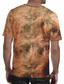 Χαμηλού Κόστους Ανδρικά 3D T-shirts-Ανδρικά Μπλουζάκι Υψηλής Ποιότητας Καλοκαίρι Κοντομάνικο Γραφική 3D Οραγγουτάγγος Στάμπα Μεγάλα Μεγέθη Στρογγυλή Λαιμόκοψη Καθημερινά Αργίες Στάμπα Ρούχα Ρούχα Υψηλής Ποιότητας Εξωγκωμένος Αστείος