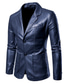 זול פרווה ועורות-בגדי ריקוד גברים ג&#039;קט חליפות בלייזר מפלגה קזו&#039;אל עבודה יין אדום חאקי כחול נייבי שחור